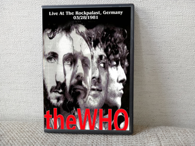 THE WHO Live At The Rockpalast, Germany 03.28.1981 DVD