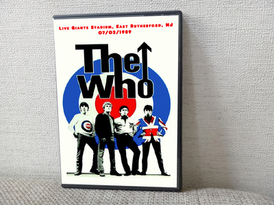 THE WHO Live Giants Stadium, East Rutherford, NJ 07.02.1989 DVD