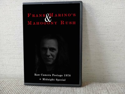 FRANK MARINO'S & MAHOGANY RUSH Raw Camera Footage 1978 + Midnight Special DVD