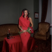 Little Riding Hood Dress - Red - Thumbnail 1