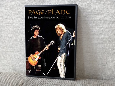 PAGE PLANT Live In Washington DC. 1998 DVD