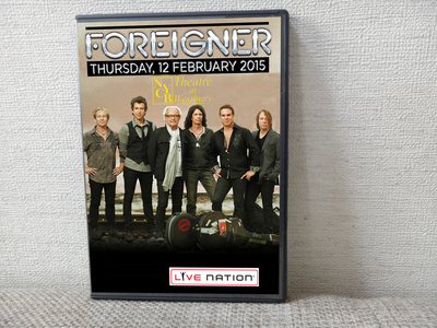 FOREIGNER NYCB Theatre, Westbury, NY 02.12.2015 DVD