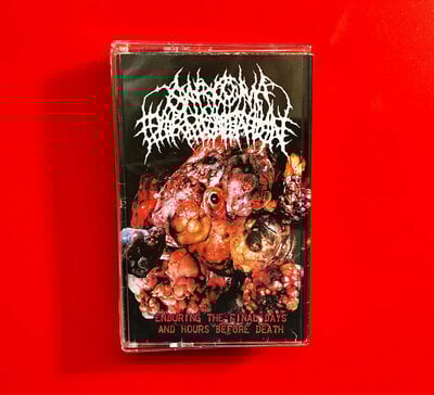 SARCOMA FERMENTATION - ENDURING THE FINAL DAYS AND HOURS BEFORE DEATH Discography CS