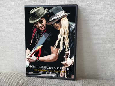 RICHIE SAMBORA & ORIANTHI Live Midnight Mission Benefit 2014 DVD