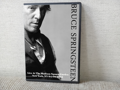 BRUCE SPRINGSTEEN Live At The Madison Square Garden, New York, NY 04.09.2012 DVD