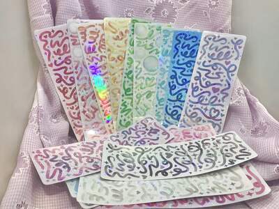 Ribbon Deco Sticker Sheets