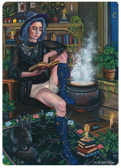 "The Witching Hour" Original Painting