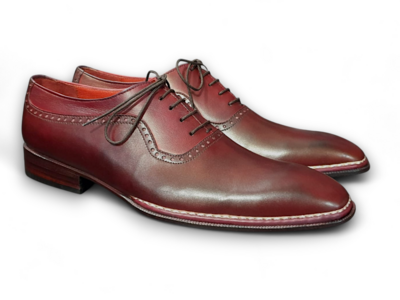 Crafted Leather Men’s Classic Norwegian Welted Oxford Lace up Dress Shoes