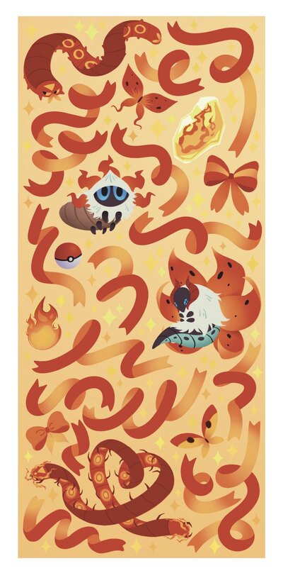 Fire Bugs Sticker Sheets