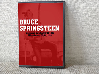 BRUCE SPRINGSTEEN Stockholm, Sweden 05.28.1993 & Milton Keynes 05.22.1993 DVD