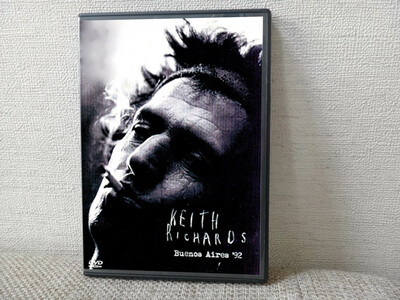KEITH RICHARDS Live In Buenos Aires, Argentina 11.07.1992 DVD
