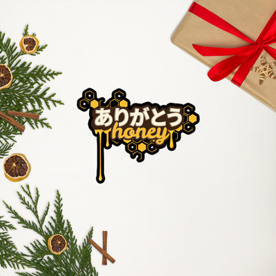 Arigatou Honey TWICE Mina Vinyl Sticker