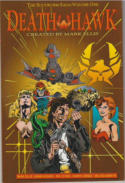 Millenial concepts death hawk: the soulworm saga vol. 1 tpb hughes, ellis, banks
