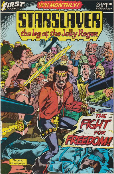 First comics starslayer (1982) set of 26 john ostrander nos. 9-34 complete