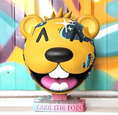 Art Sculpture by Topo "Bust of Topo"