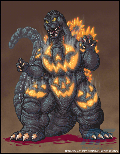 Godzilla-O'-Lantern