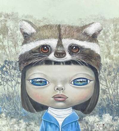 Painting by Riki Antoni "Instinct #3"