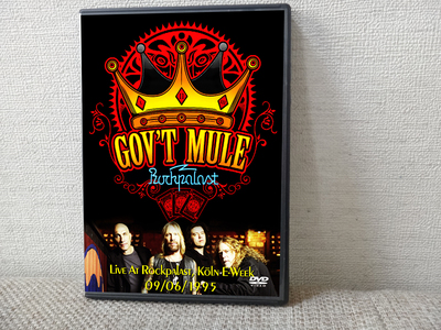 GOV'T MULE (WARREN HAYNES) Live At The Rockpalast, Koln E-Week 09.06.1995 DVD