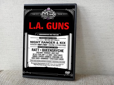 LA GUN*S Live At The M3 Rock Festival, Merriweather Post Pavilion, Columbia, MD. 2012 DVD