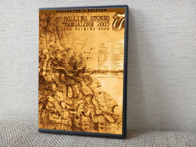 ROLLING STONES Live In Bangalore, India 04.04.2003 DVD