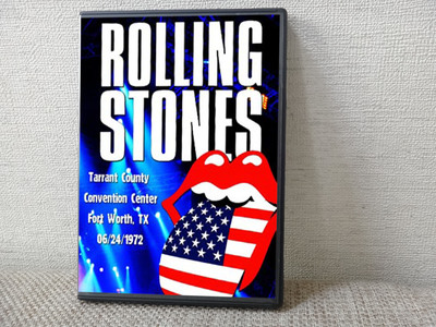 ROLLING STONES Tarrant County Convention Center, Fort Worth, TX 06.24.1972 DVD