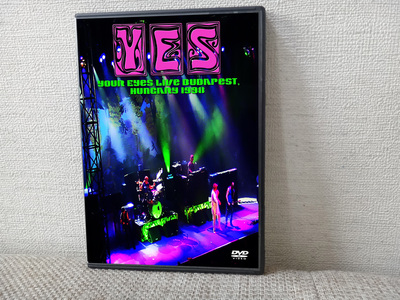 YES Your Eyes Live Budapest Hungary 1998 DVD