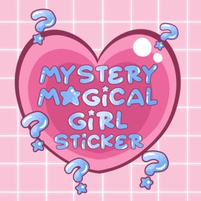 Magical Girl Mystery Sticker Pack