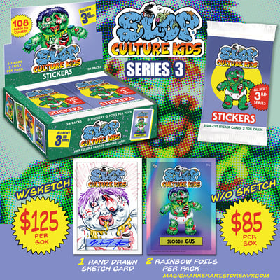 Slop Culture Kids - Series 3 Trading Cards - STANDARD 24 Pack Box