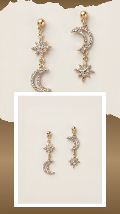 Stars Aligned Drop Earrings