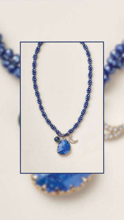 Blue Luna Luxe Beaded Necklace