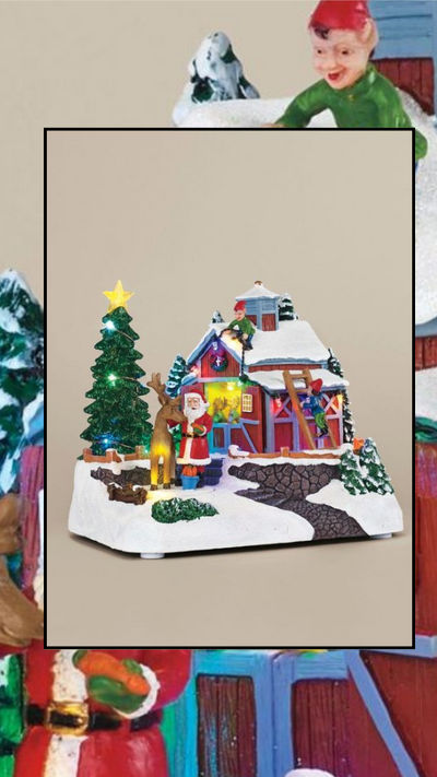 Santa's Reindeer Barn