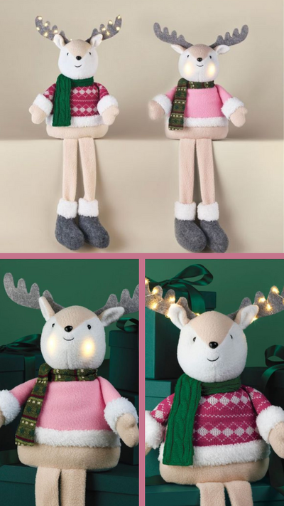 Whimsical Forest Reindeer Sitters