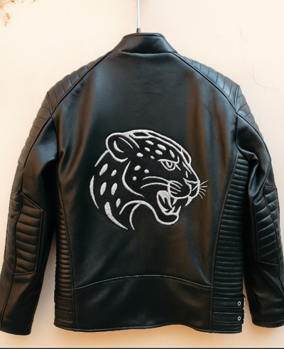 Crafted Leather Men's Motorcycle Genuine Lambskin Leather Designer Jacket Black Slim fit Biker jacket