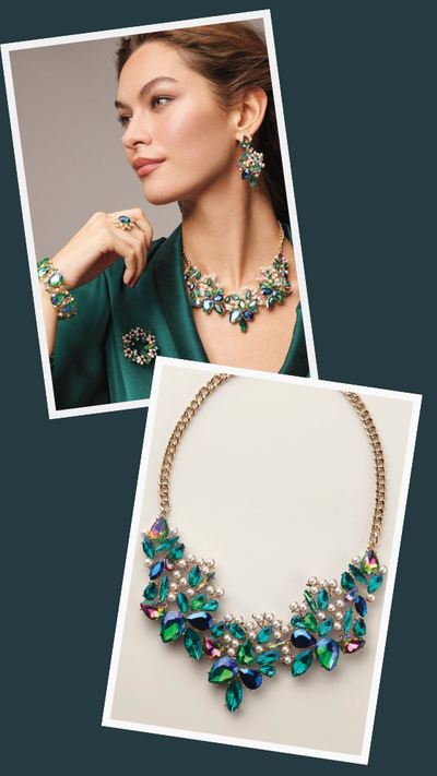 Prismatic Majesty Statement Necklace