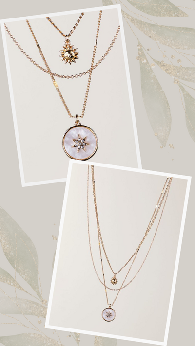 Celestial Shine Layered Necklace