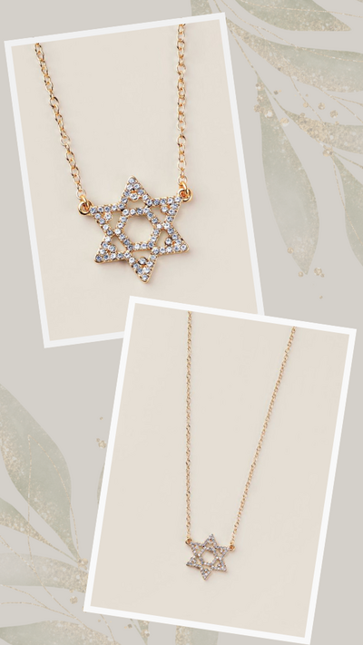 Radiant Star of David Necklace