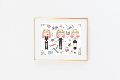 Gwen Bitty Cutie Print