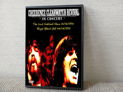 CREEDANCE CLEARWATER REVIVAL The Lost Oakland Show 01.31.1970 + Royal Albert Hall 04.14.1970 DVD