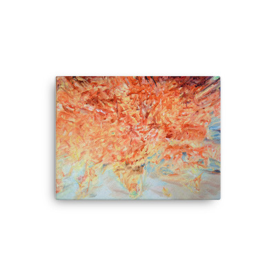 Thin canvas - Red oak