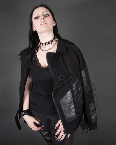 SALE VENOM Moto Jacket - Black