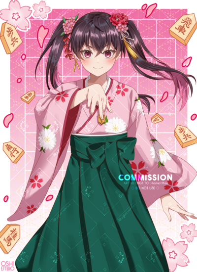 Sakura Yaotome - Dealing with Mikadono Sisters is a Breeze 8x11 Signed Print