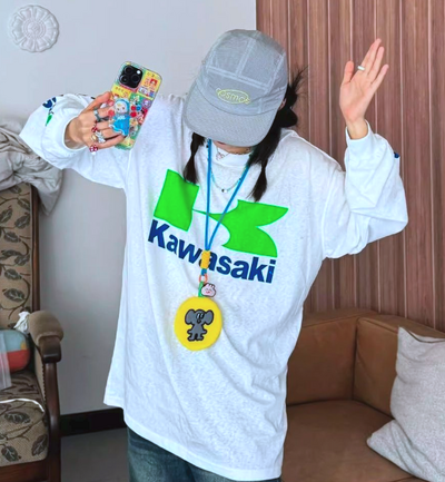 K A W A S A K I FLYING K LONG SLEEVE TEE