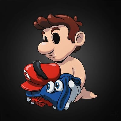 Painting by RX Strip "Light Off Plumber"