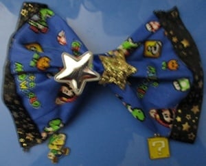Japanajuku Super Mario Bros Themed Hairbows