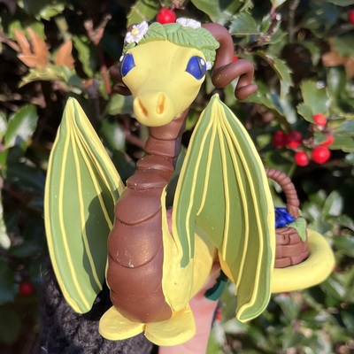 Sadie the Blueberry Picking Dragon