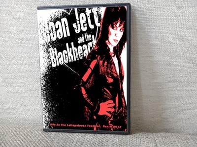 JOAN JETT & BLACKHEARTS Lollapalooza Brazil 2012 DVD