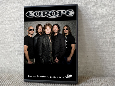 EUROPE Live In Barcelona, Spain 06.24.2013 DVD