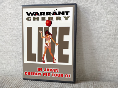 WARRANT Live in Nakano Sun Plaza Hall, Tokyo, Japan 1991 DVD