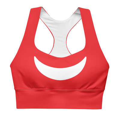 Knuckles Longline Sports Bra, Master Emerald Edition