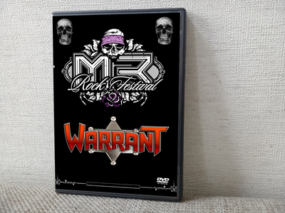 WARRANT Live At The M3 Rock Festival, Merriweather Post Pavilion, Columbia, MD. 2012 DVD